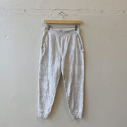SIZE 6 | Lululemon White Marble Joggers