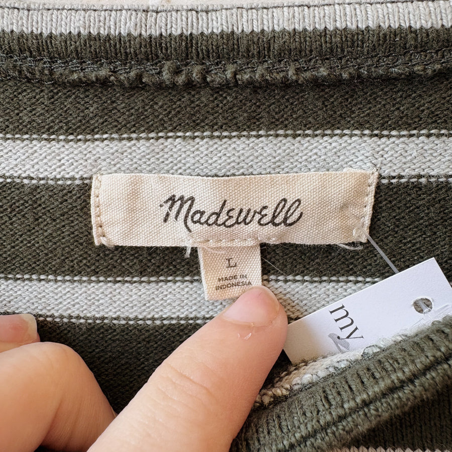 SIZE L | Madewell Striped Top