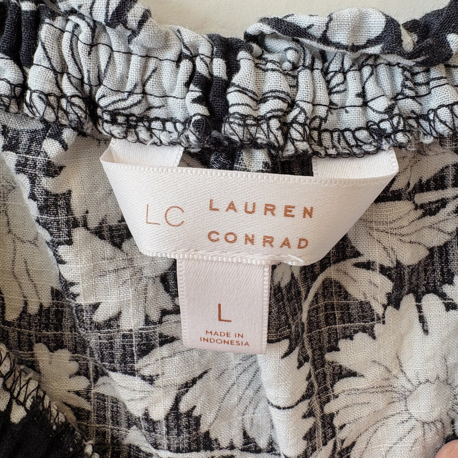 SIZE L | Floral Skirt Set