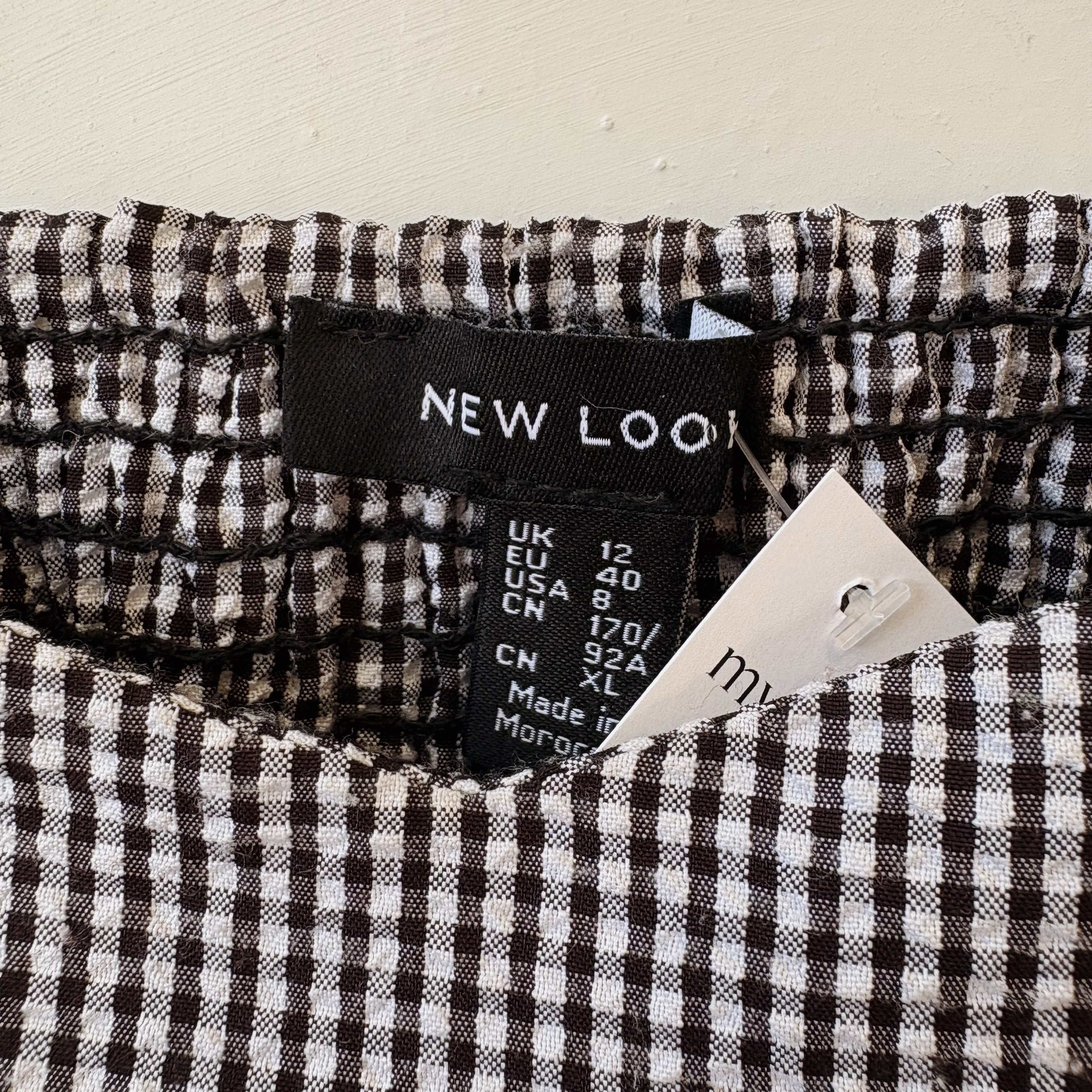 SIZE 8 | Gingham Top