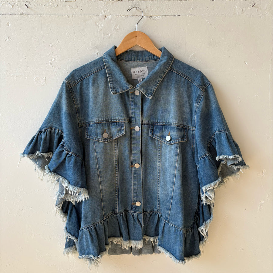 SIZE M/L | Denim Top
