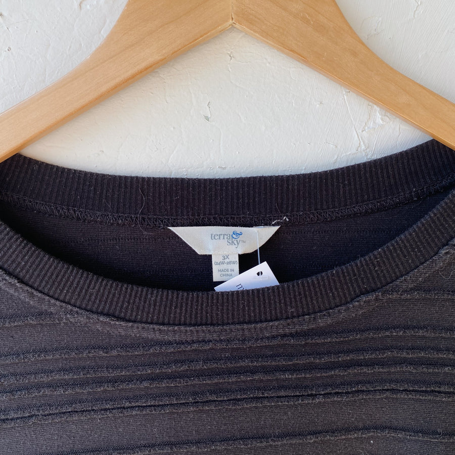 SIZE 3X | Black Dress