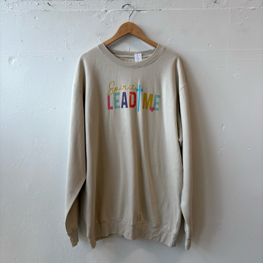 SIZE 2X | Tan Crewneck