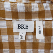 SIZE L | Yellow Gingham Button Up