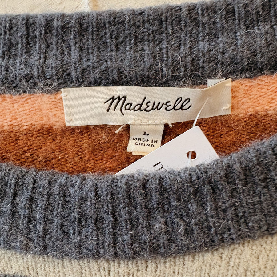 SIZE L | Madewell Striped Sweater