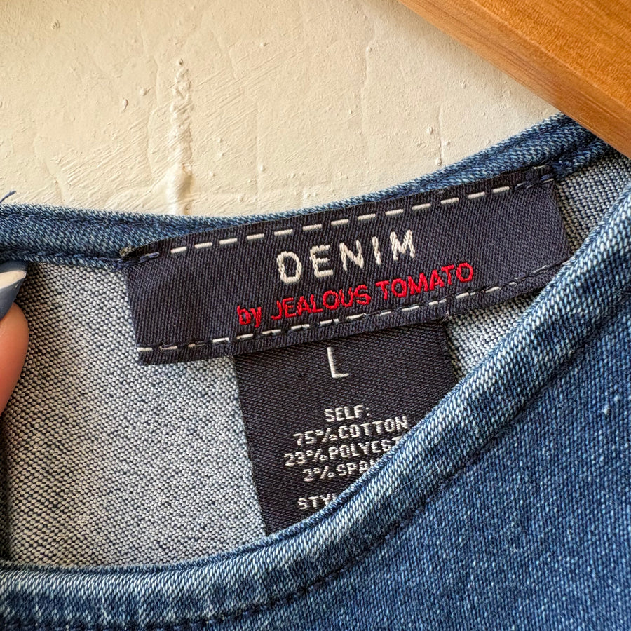 Size L | Denim Jumpsuit