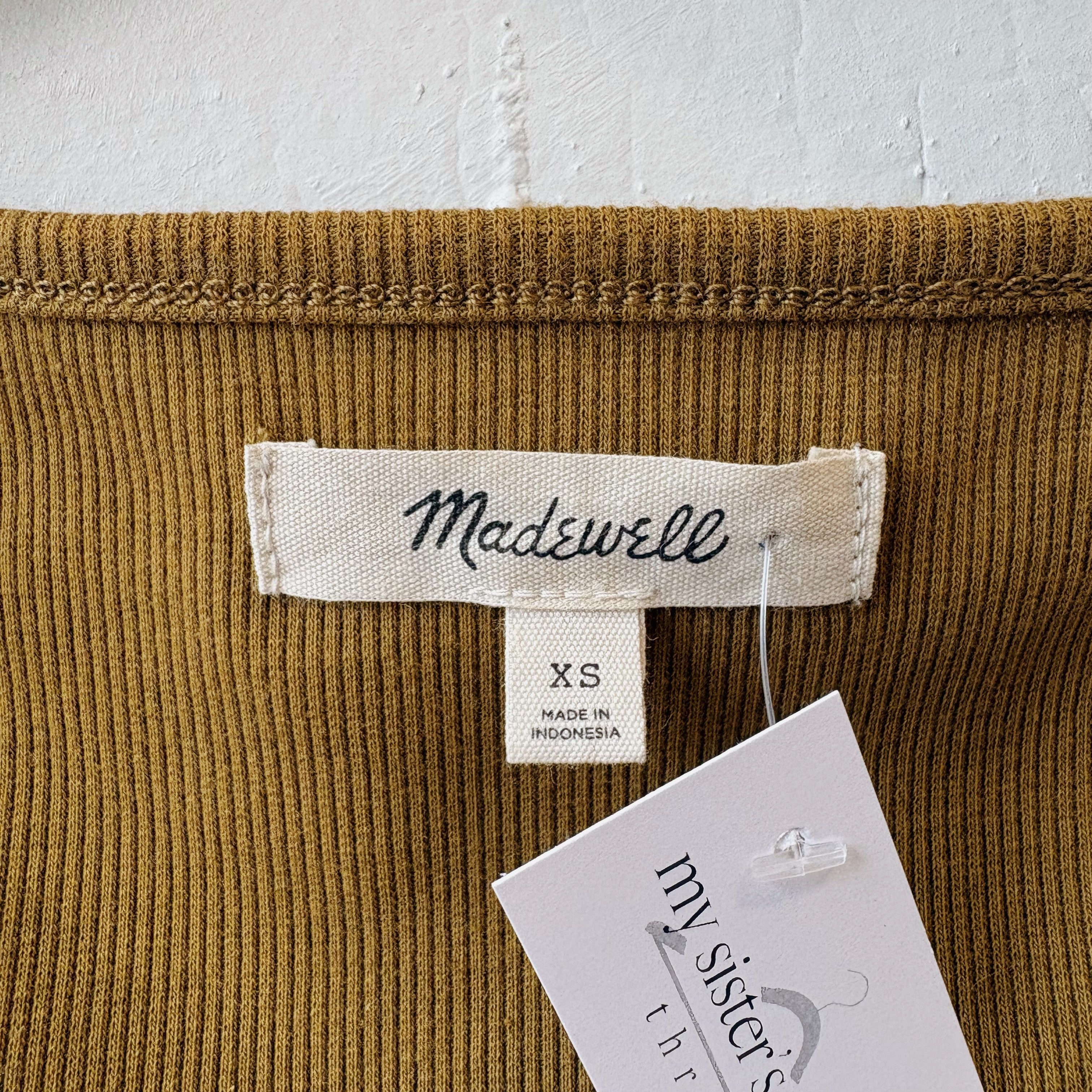 SIZE XS | Madewell Cropped Top