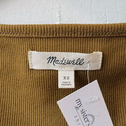 SIZE XS | Madewell Cropped Top