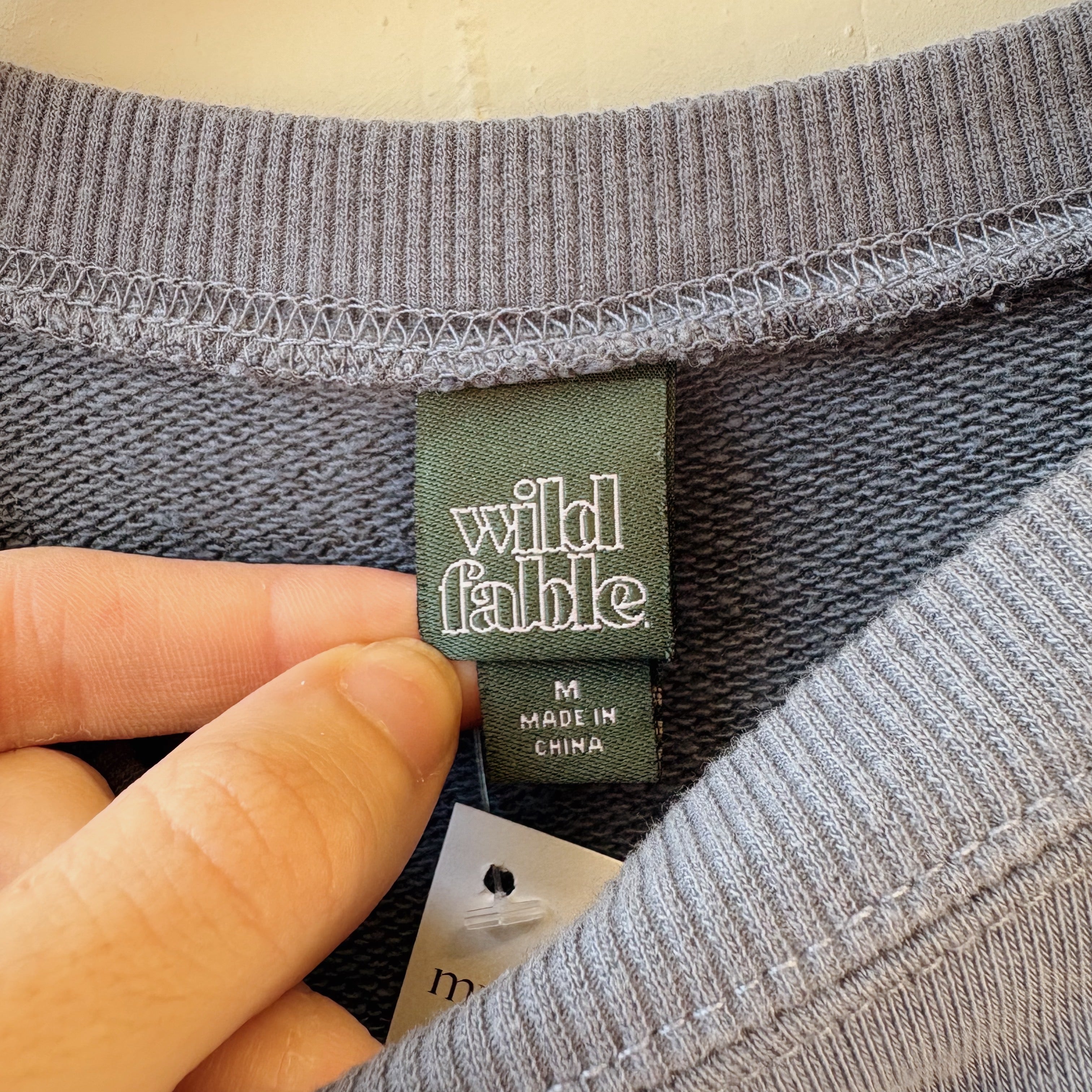 SIZE M | Blue Crewneck