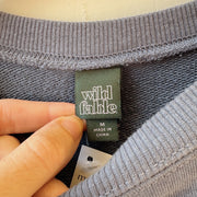 SIZE M | Blue Crewneck