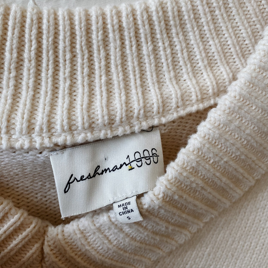 Size S  | White Sweater
