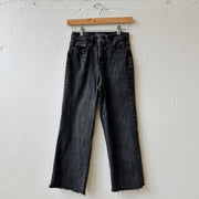 SIZE 00 | Black Wide Leg Jeans