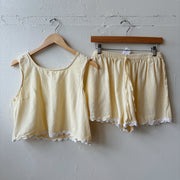 SIZE L | Yellow Shorts Set