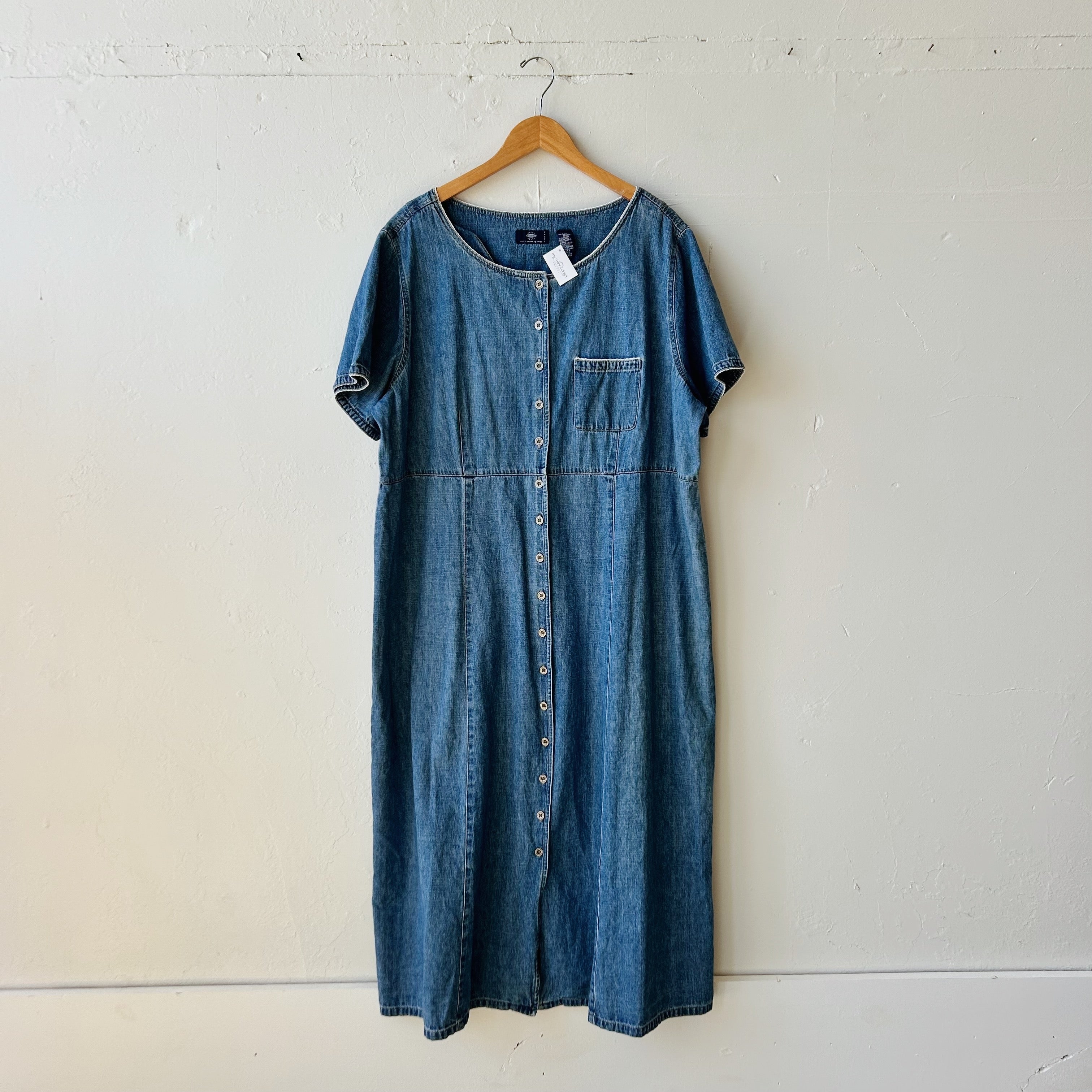 SIZE 20 | Vintage Denim Dress