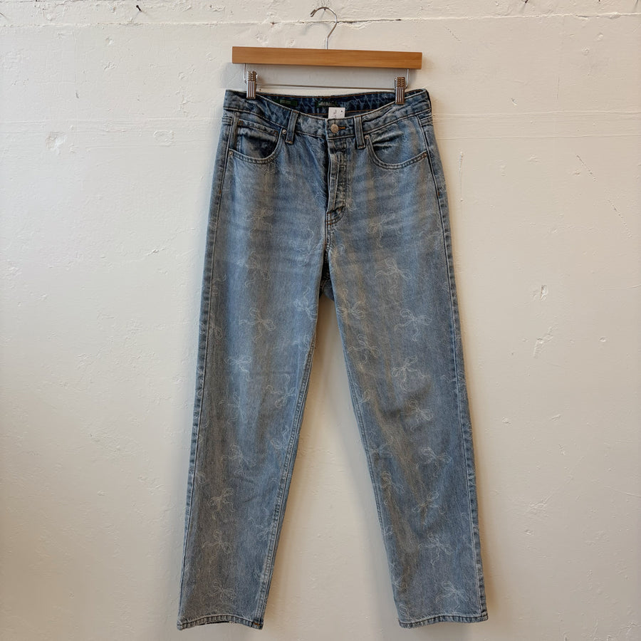 SIZE 8 | Bow Detail Jeans