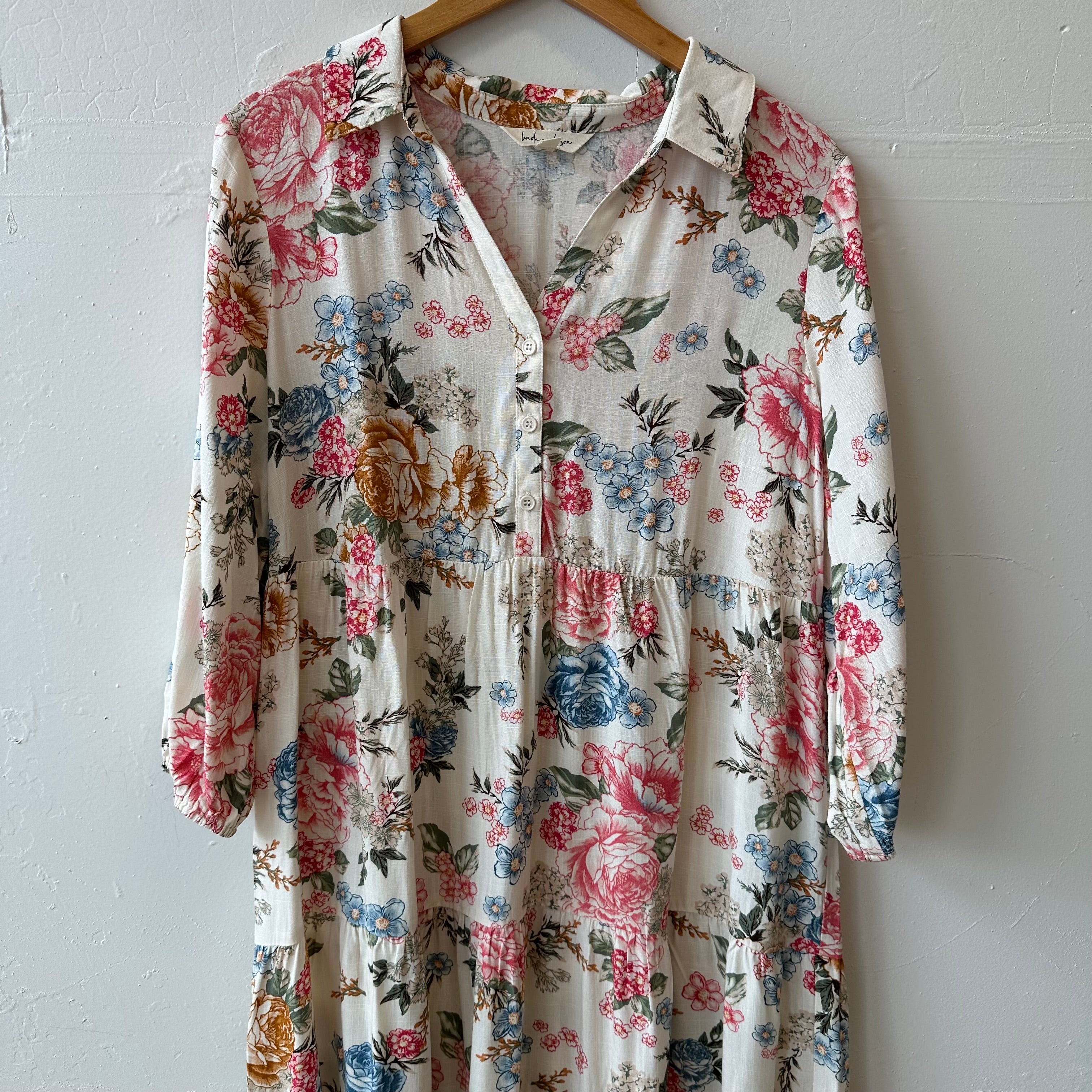 SIZE M | Floral Maxi Dress