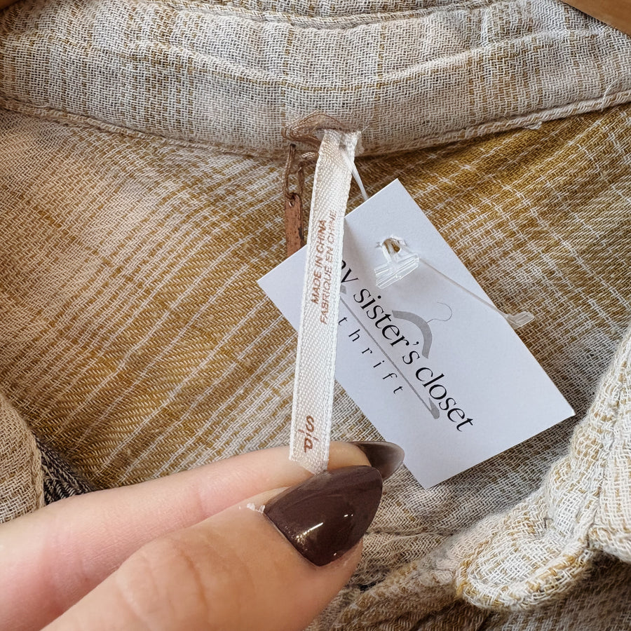 SIZE S | Free People Button Up
