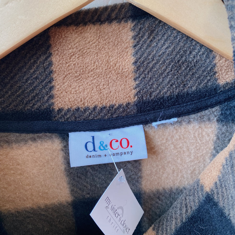 SIZE 2XL| Brown Fleece Jacket