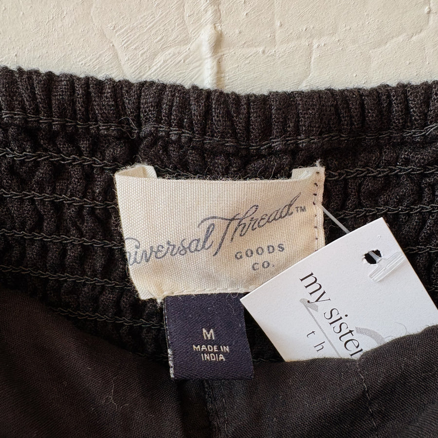 SIZE M | Strapless Black Top