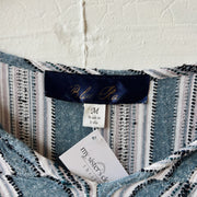 SIZE M | Blue Striped Top