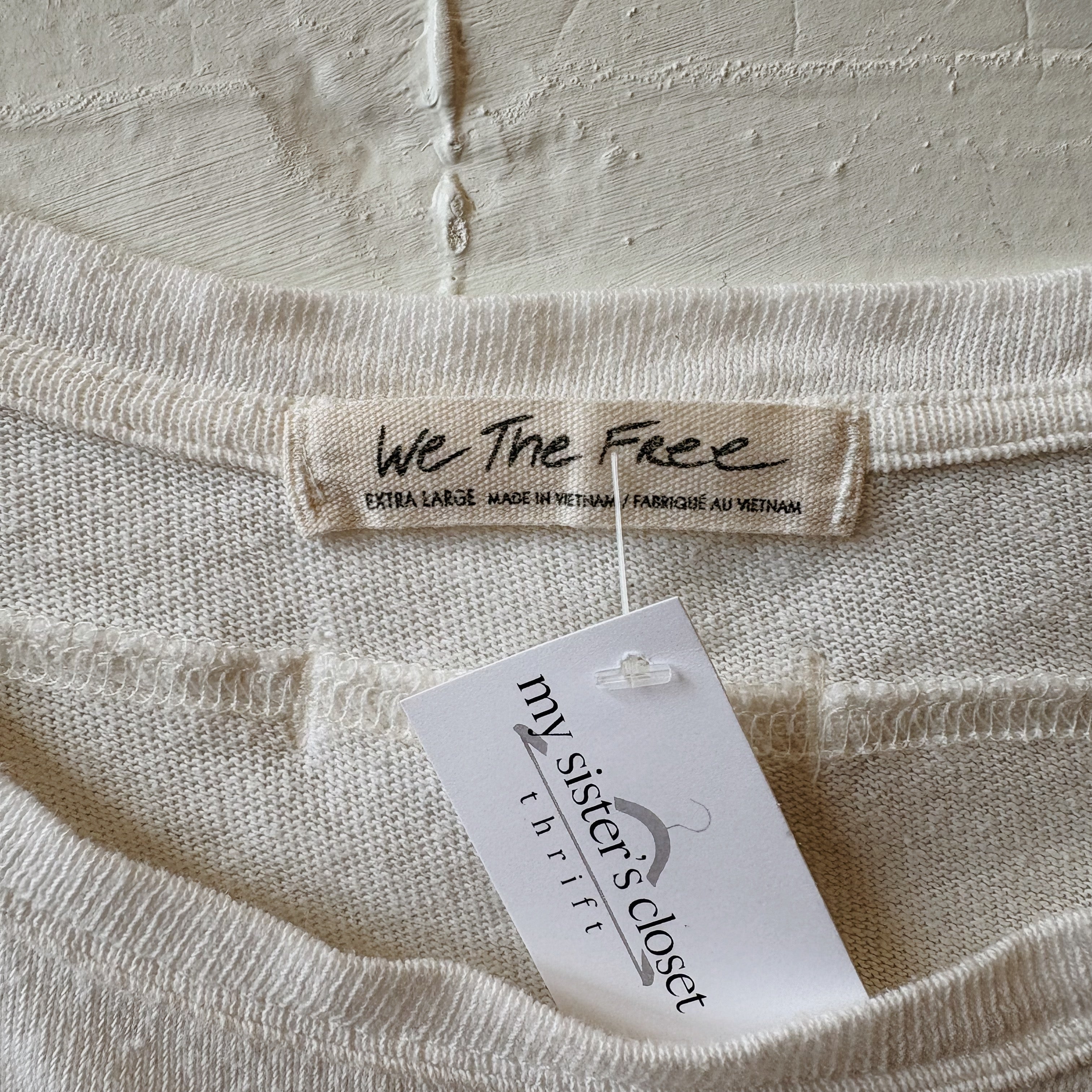 SIZE XL | Free People White Top