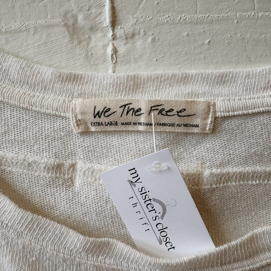 SIZE XL | Free People White Top