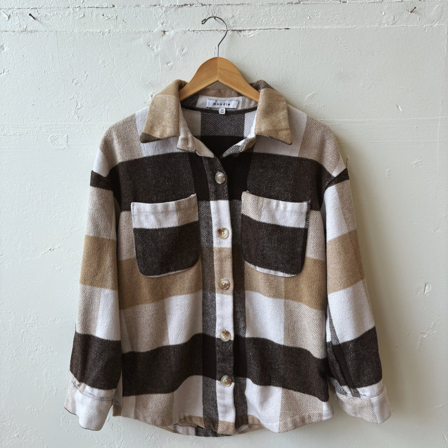 SIZE XS | Brown Shacket