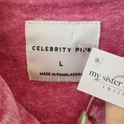 SIZE L | Pink Denim Jacket