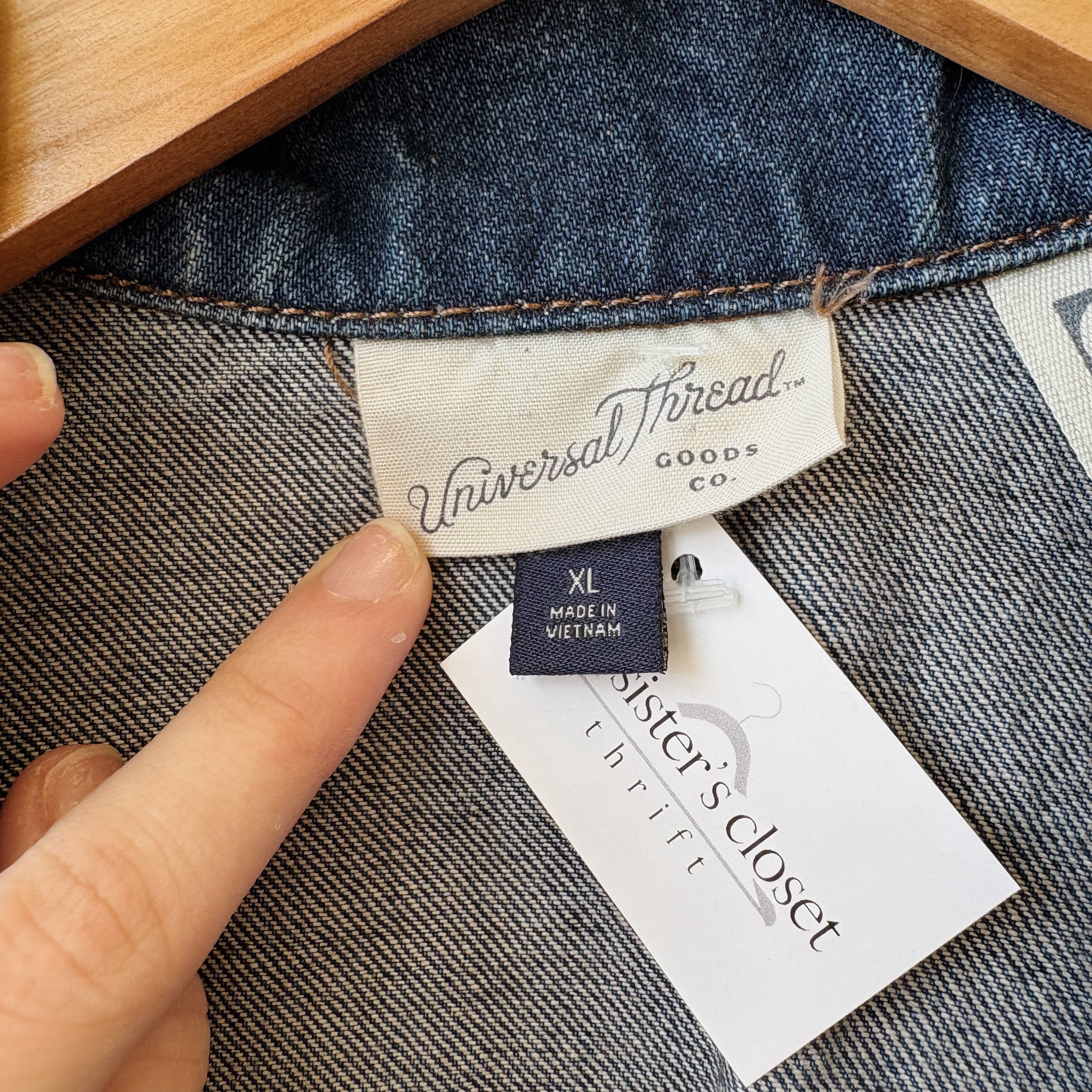 SIZE XL | Oversized Denim Jacket