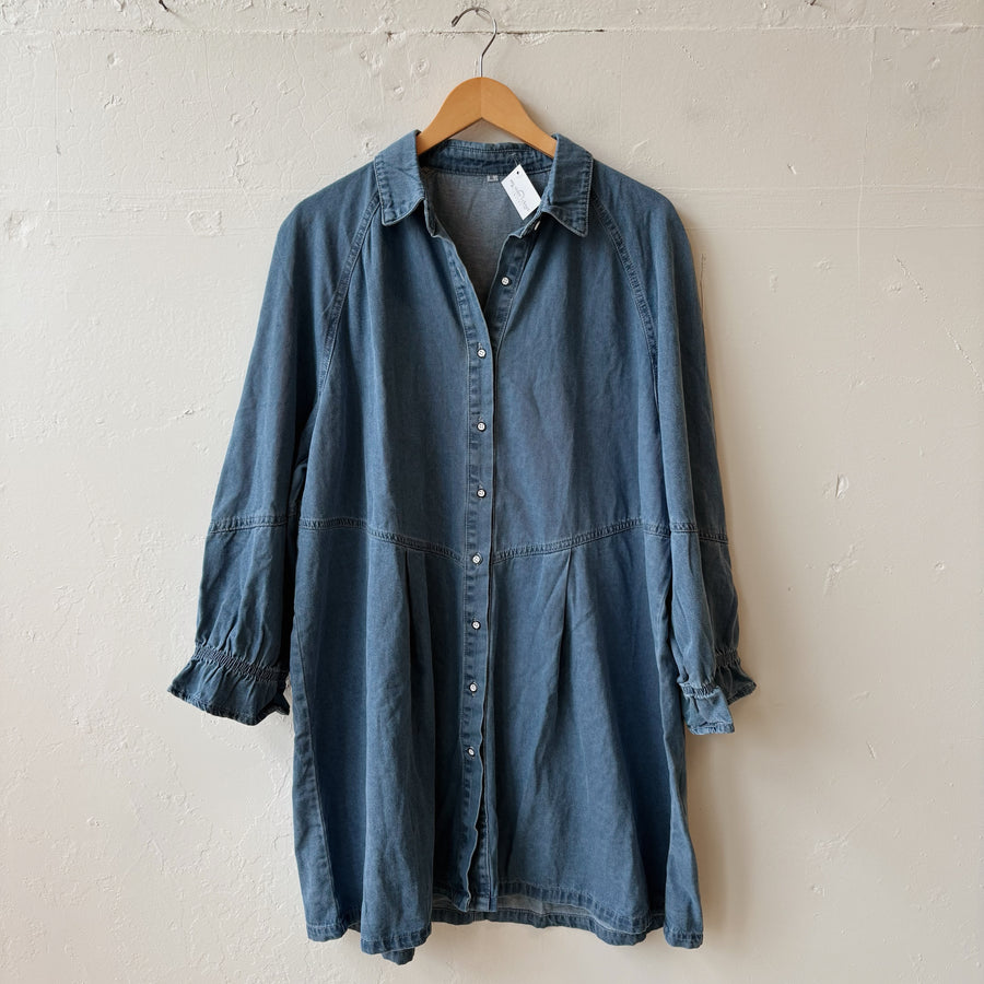 SIZE XL | Denim Dress