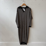 SIZE S | Striped Collared Dress