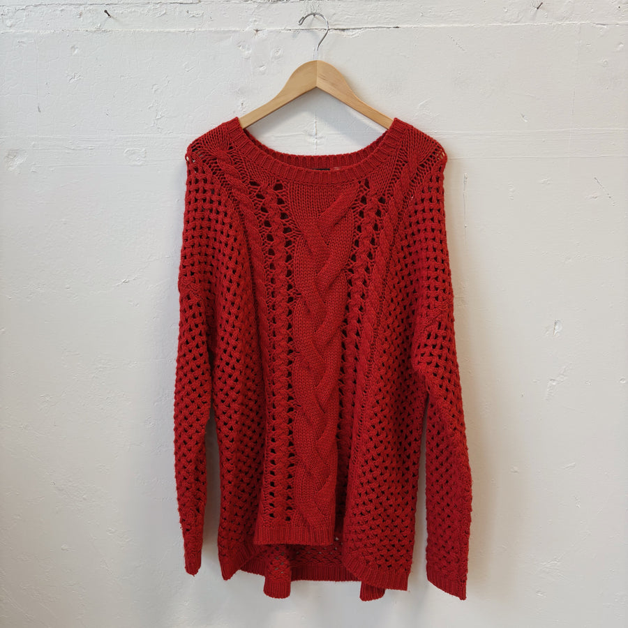 SIZE XXL | Red Sweater