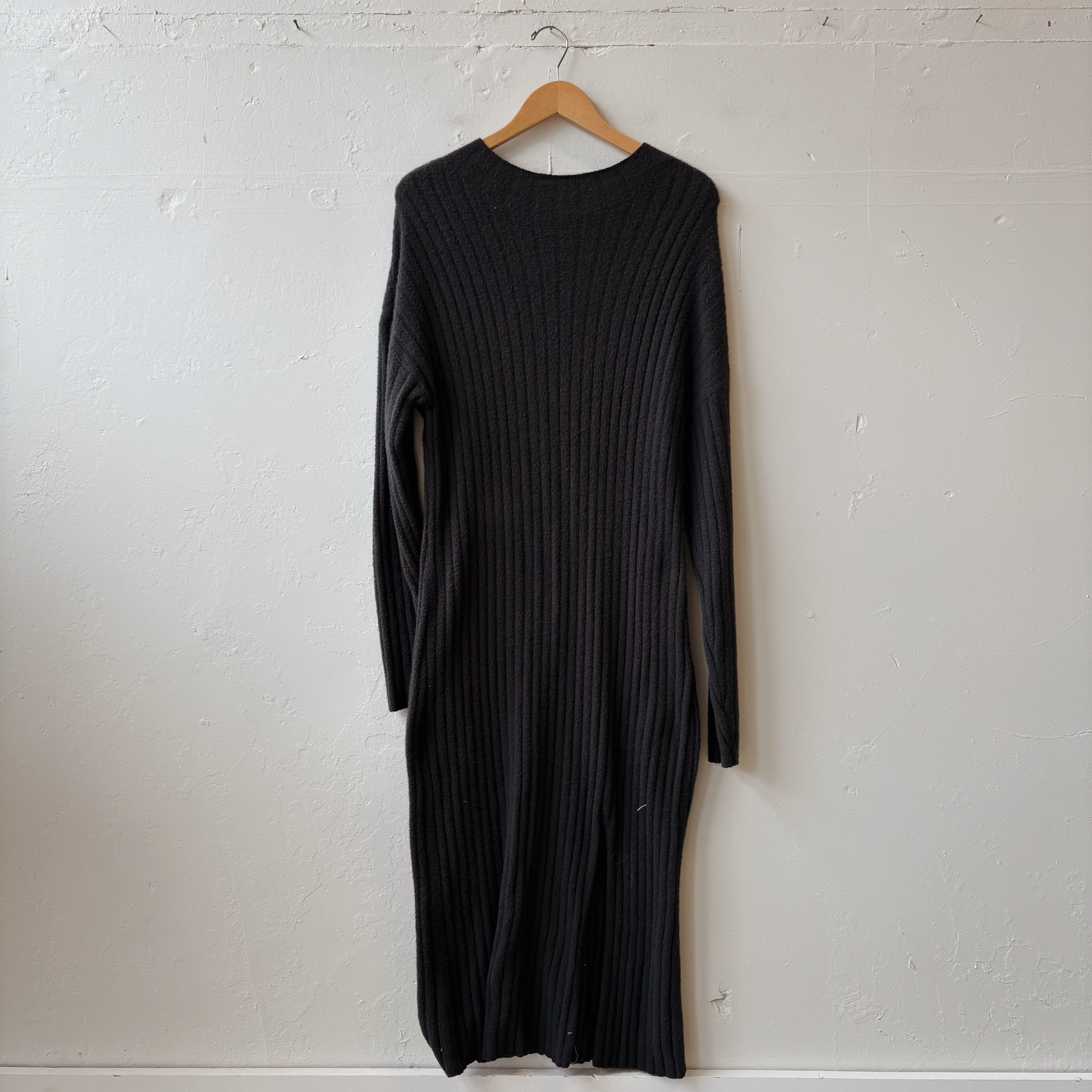 SIZE L | Aerie Gray Sweater Dress