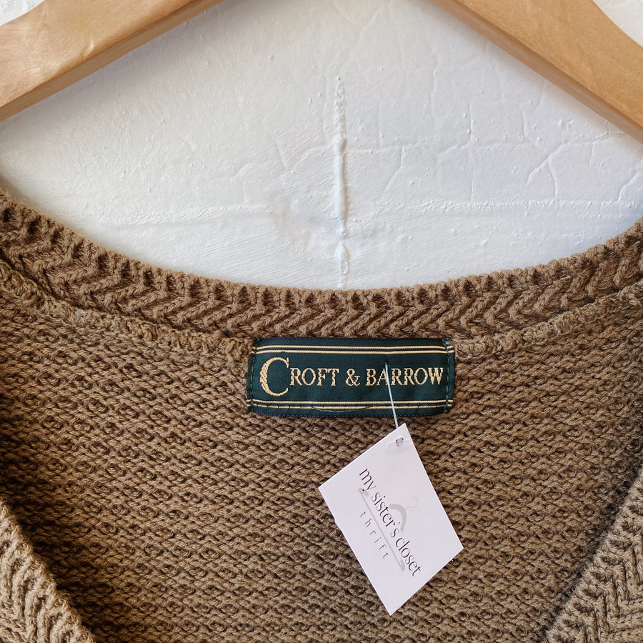 SIZE XXL | Green Knit Vest