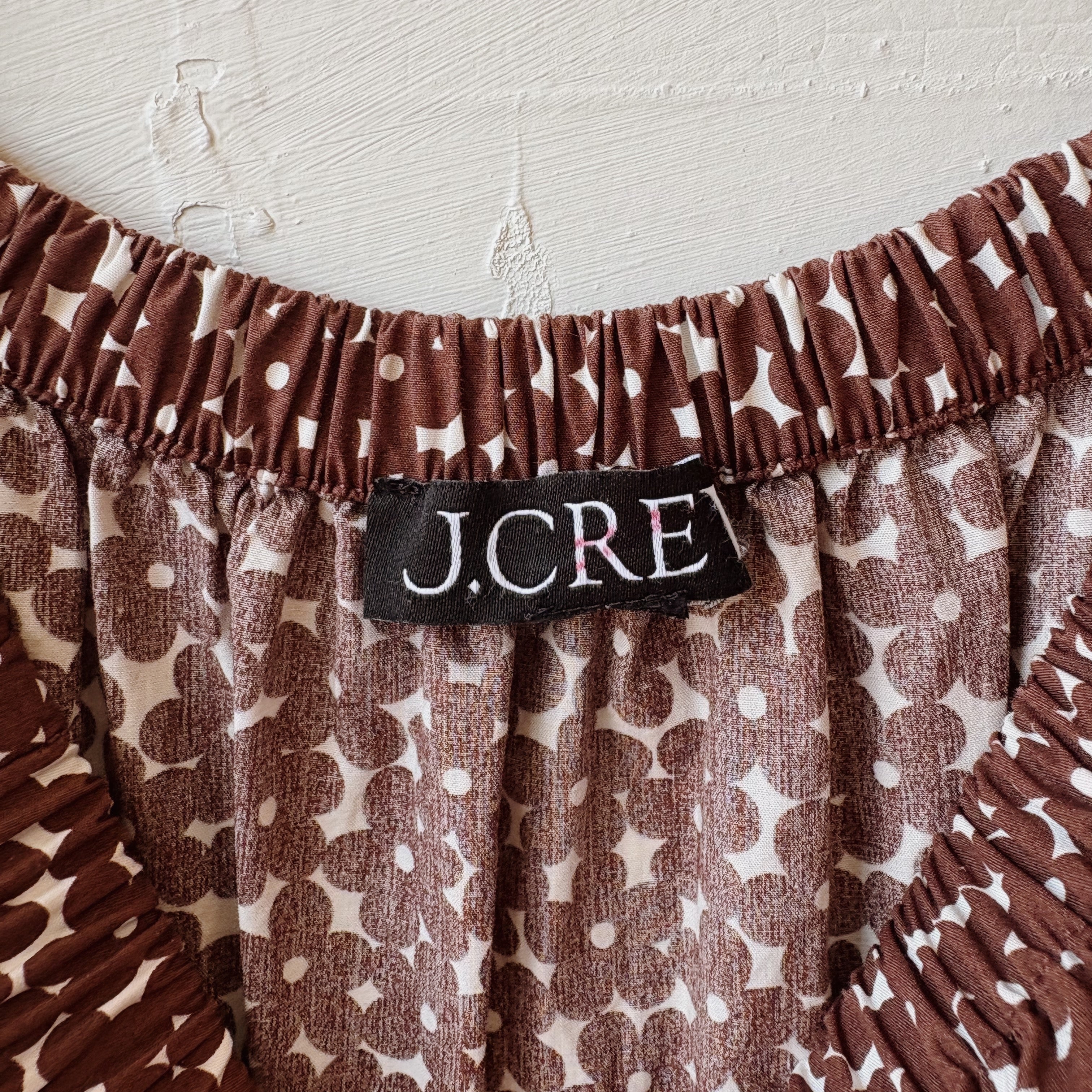 SIZE S | Brown Floral Dress