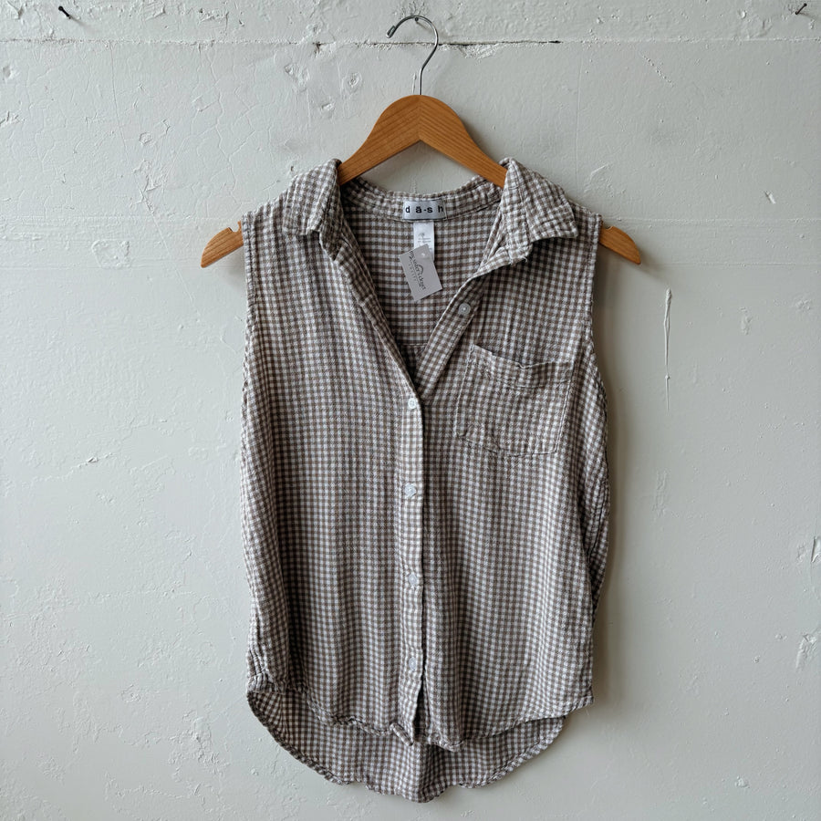 SIZE S | Gingham Button Up