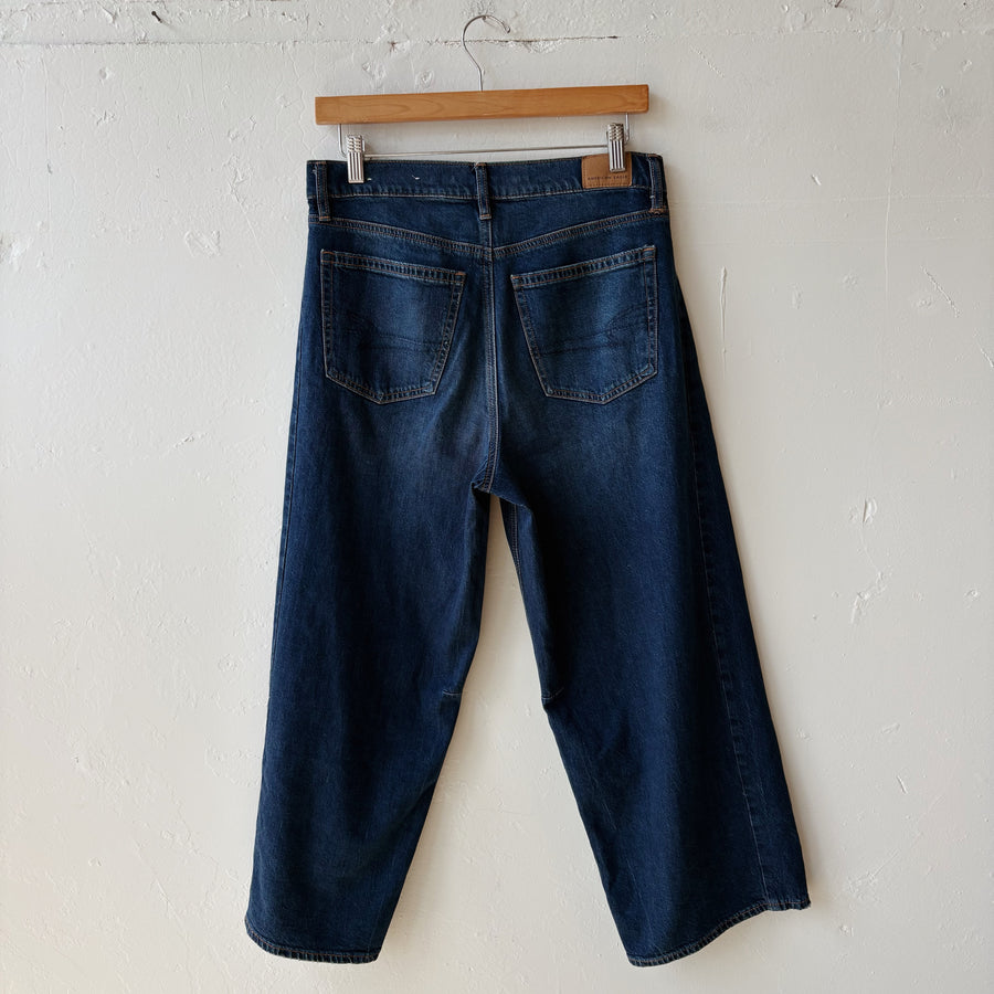SIZE 2 | AE Short Barrel Jeans