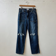 SIZE 7 | Distressed Denim Jeans