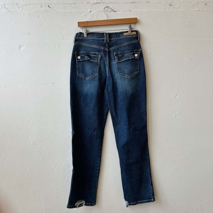 SIZE 7 | Distressed Denim Jeans