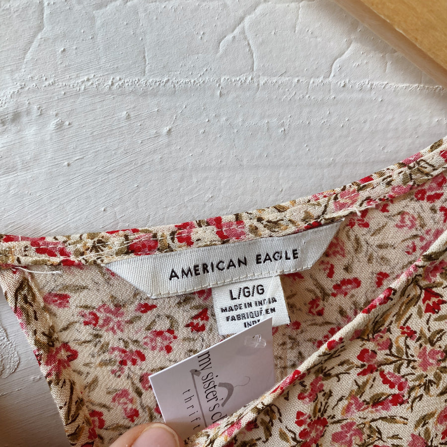 Size L | AE Floral Top
