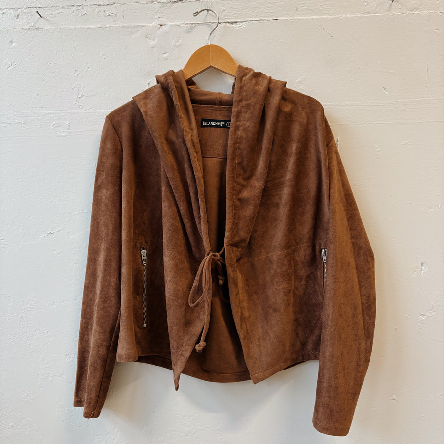 SIZE S | Soft Brown Tie Top