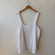 SIZE 24 | White Tank Top