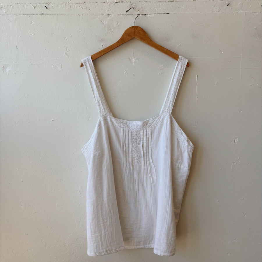 SIZE 24 | White Tank Top