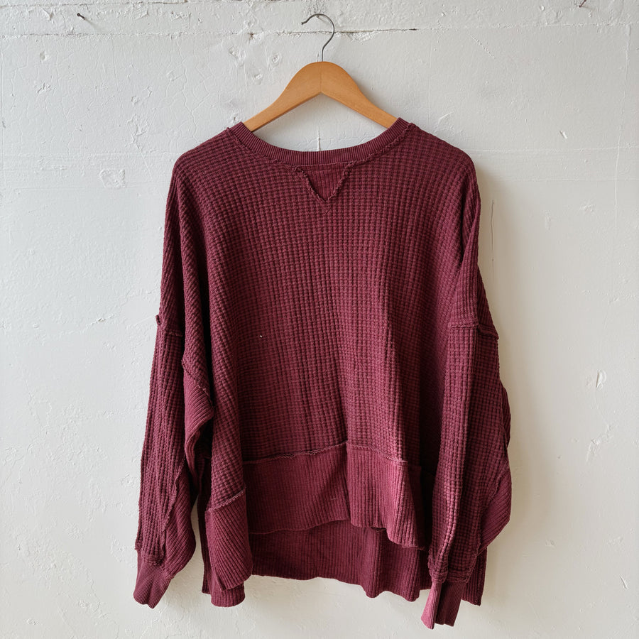 Size S | AE Burgundy Crewneck