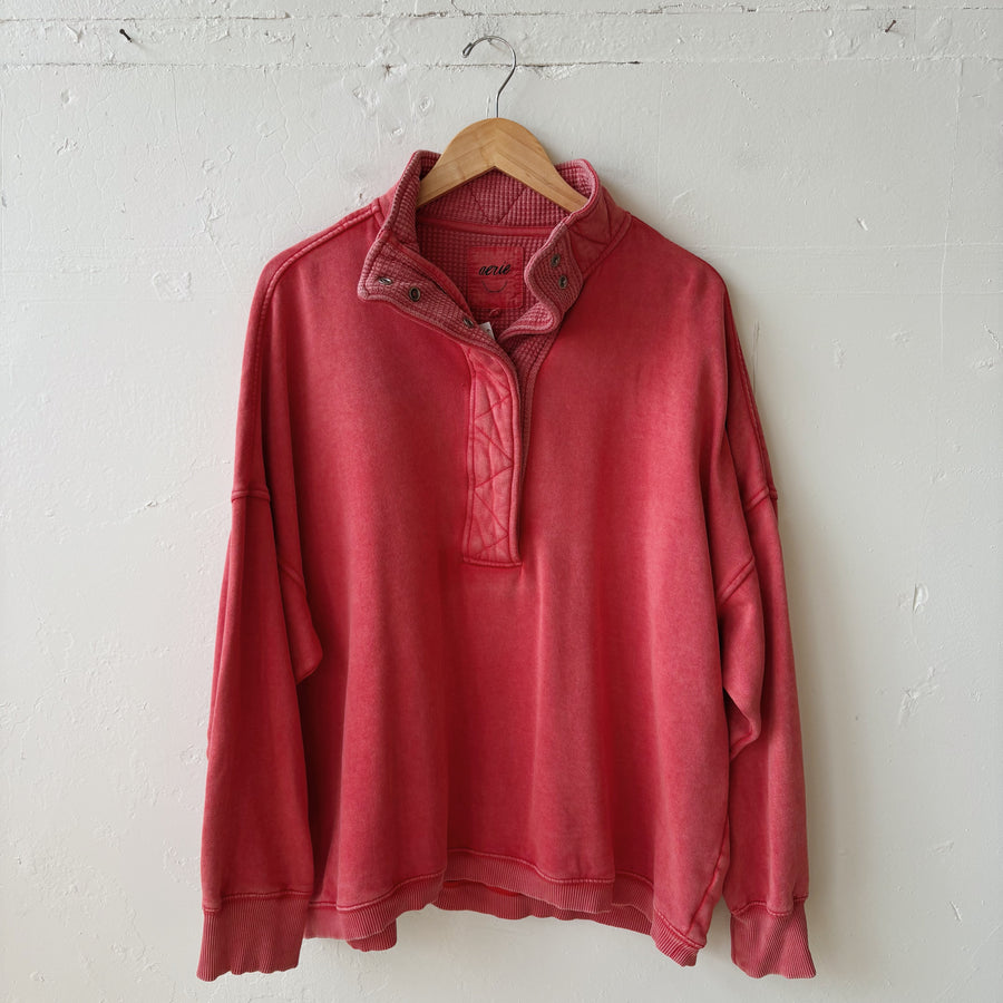 SIZE XL | Aerie Red Pullover