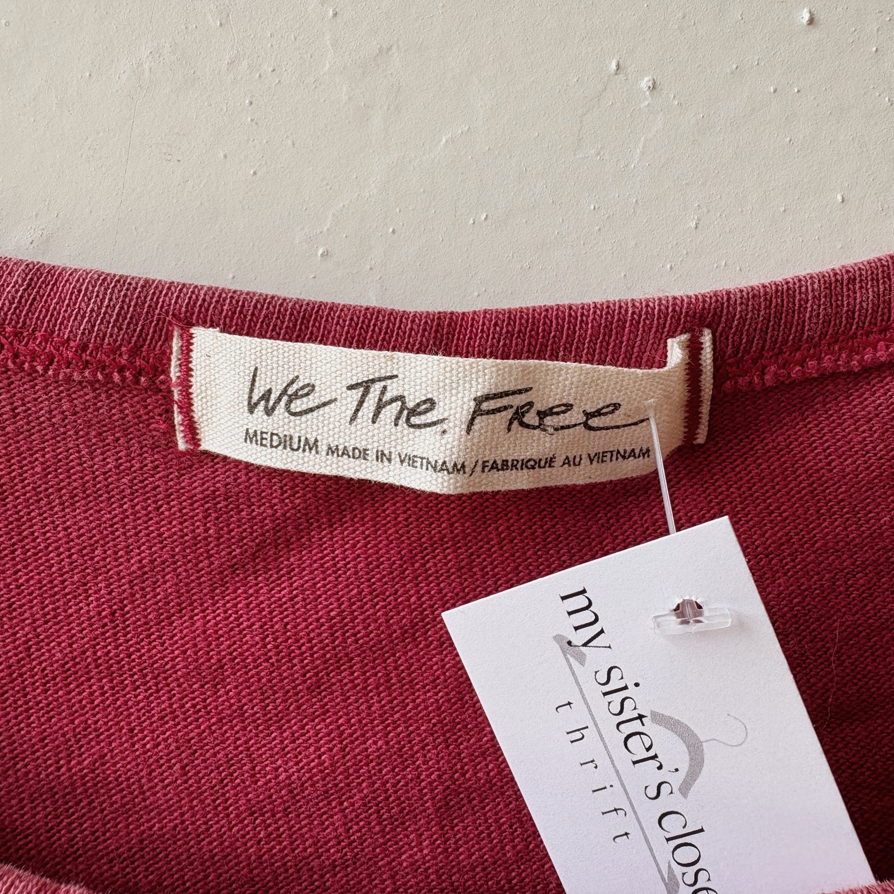 SIZE M | Free People Red Tank Top
