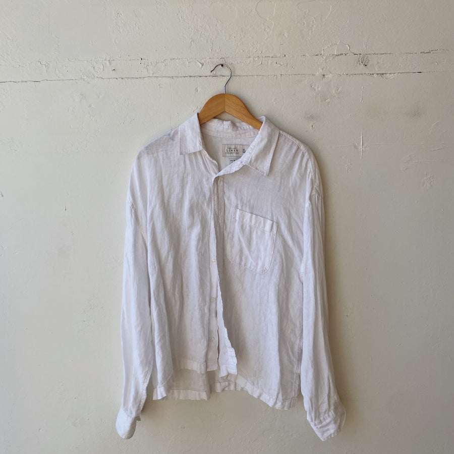 SIZE XL | Abercrombie 100% Linen Top