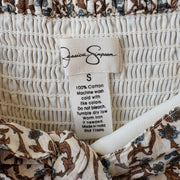 SIZE S | Brown Floral Dress