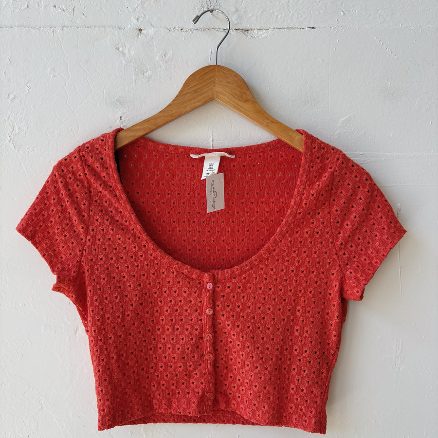 SIZE M | Eyelet Top
