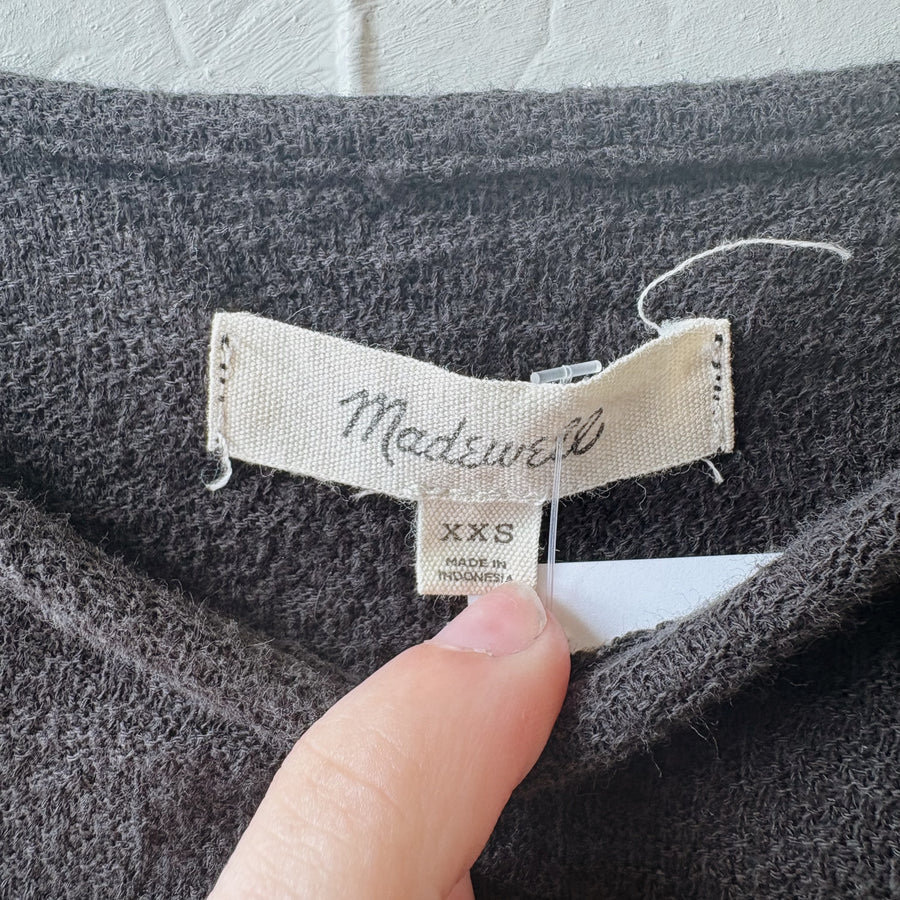 SIZE XXS | Madewell Black Top